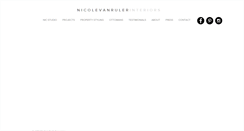 Desktop Screenshot of nicolevanruler.com